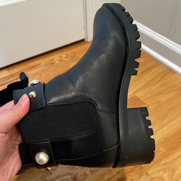 Karl Lagerfeld Women’s Paris Pola Ankle Boot Size 9 - Picture 10 of 11